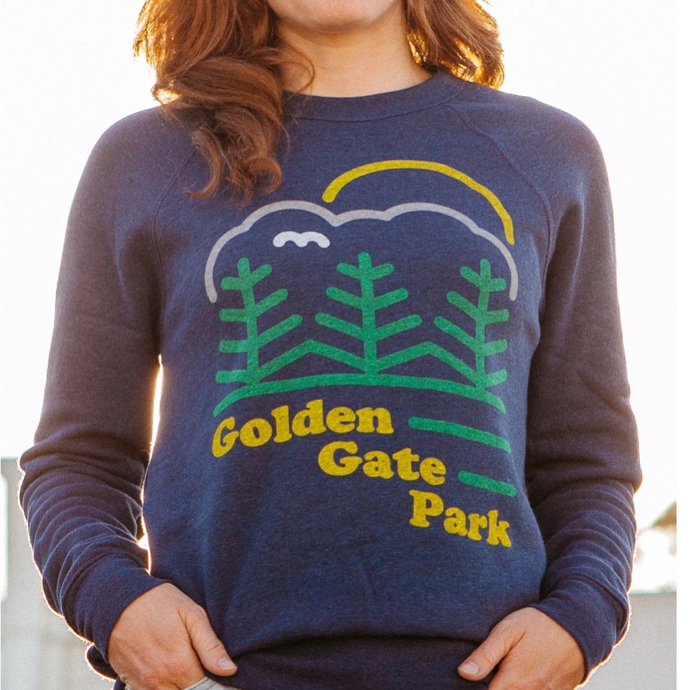 🌲Golden Gate Park Vintage Style Sweatshirt🌲